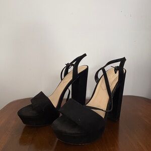 Black Platform Heels
